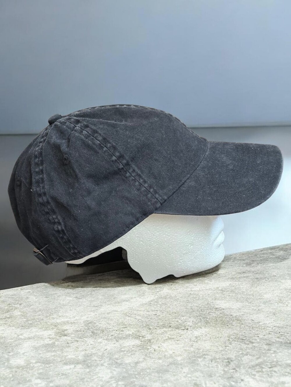 BDG Classic Washed Black Baseball Cap - Unbranded